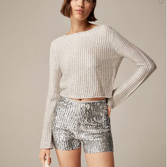 Jcrew Collection sequin mini short